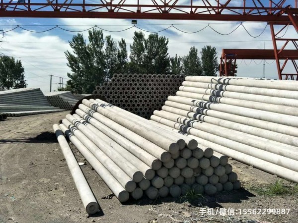 乐山190*10米非预应力水泥电线杆