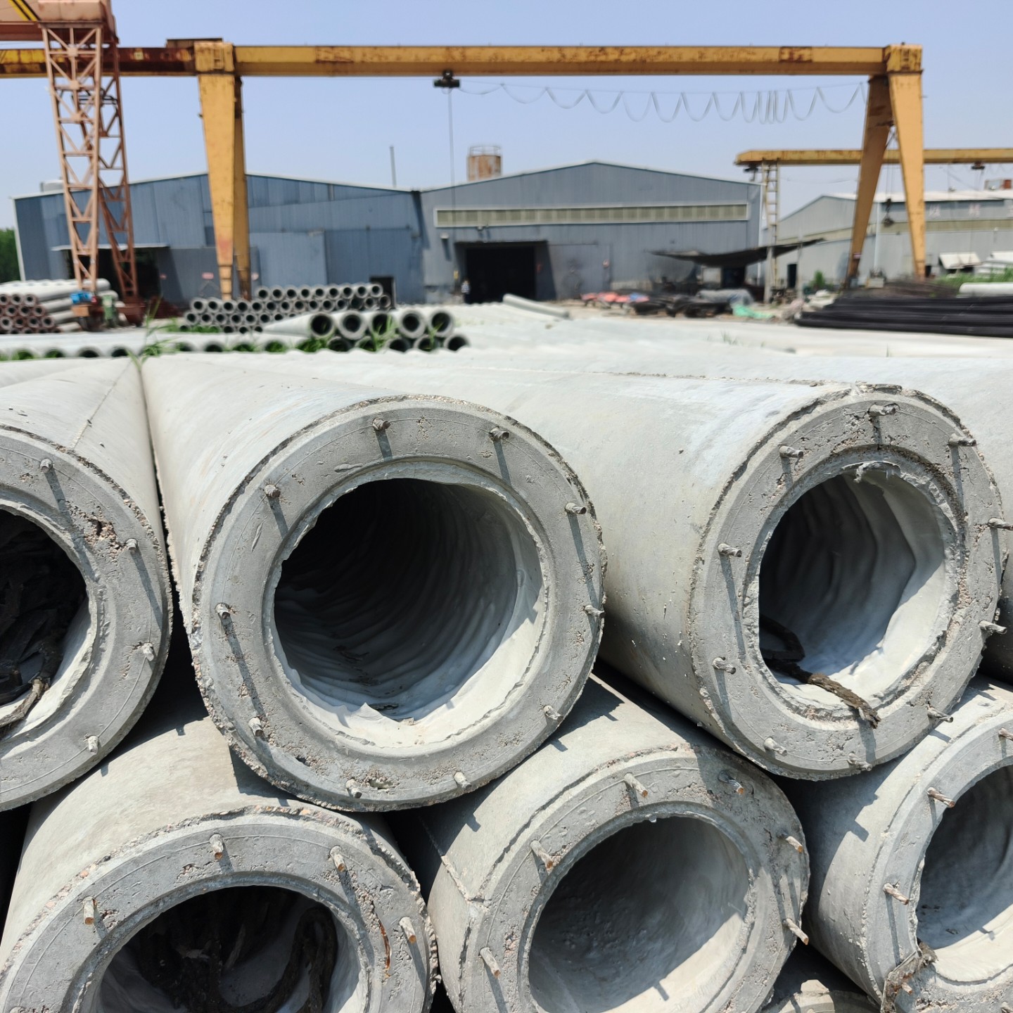 乐山150×10米预应力水泥电线杆